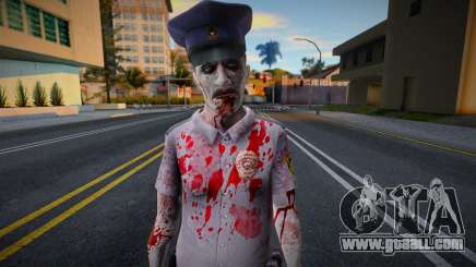 Zombie skin v17 for GTA San Andreas