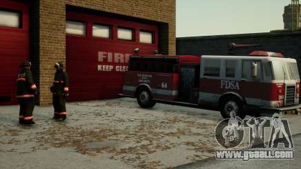 Realistic Fire Station In San Fierro for GTA San Andreas Definitive Edition
