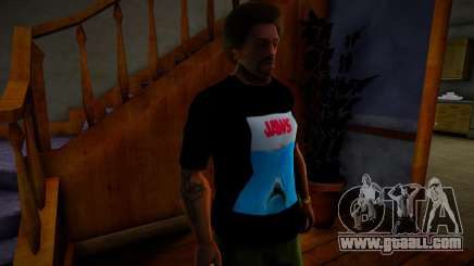 Jaws T-Shirt for GTA San Andreas