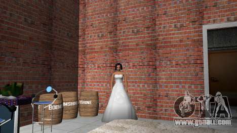 Mercedes in Wedding Dress for GTA Vice City