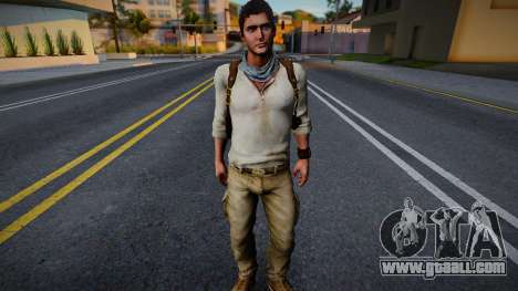 Nathan Drake from Uncharted 3 for GTA San Andreas
