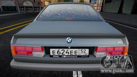 BMW M6 E24 Winter for GTA San Andreas