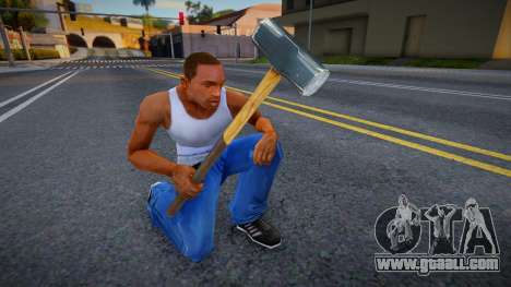 Sledgehammer (San Andreas Style) for GTA San Andreas