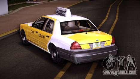 2003 Ford Crown Victoria Taxi for GTA Vice City