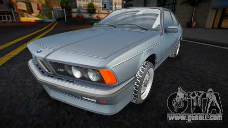 BMW M6 E24 Winter for GTA San Andreas