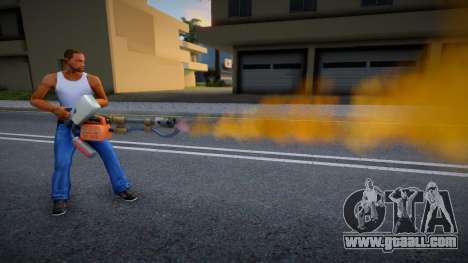 Flame Thrower v1 for GTA San Andreas