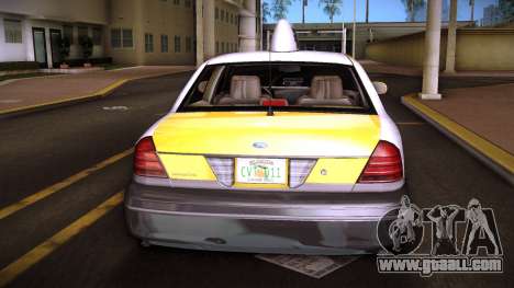 2003 Ford Crown Victoria Taxi for GTA Vice City