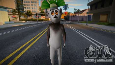 King Julien for GTA San Andreas