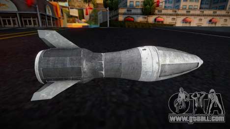 XPML21 Rocket Launcher - Missile for GTA San Andreas