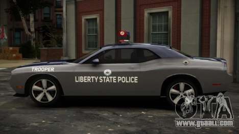 Dodge Challenger - State Patrol Retro (ELS) for GTA 4