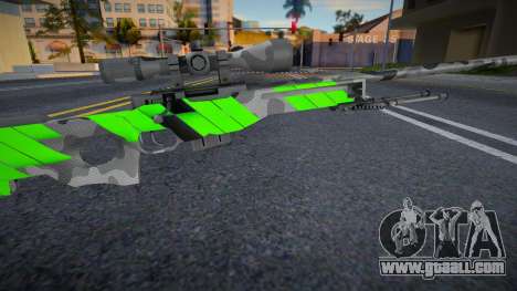 AWP Neural from CS:GO (Green) for GTA San Andreas