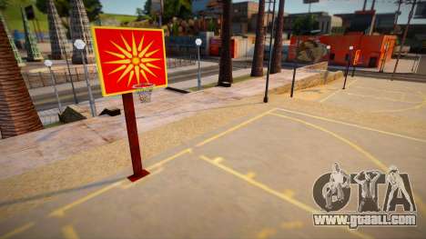 Macedonian Basketball Backboard for GTA San Andreas