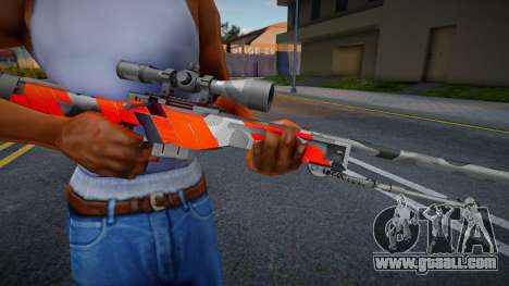 AWP Neural from CS:GO (Red) for GTA San Andreas