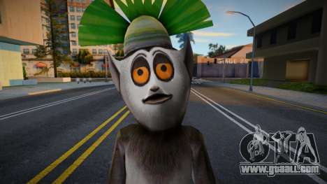 King Julien for GTA San Andreas