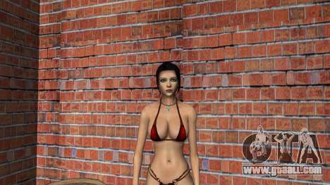 Elexis Sinclaire Bikini for GTA Vice City