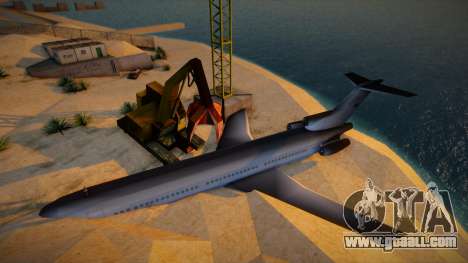 Plane crash for GTA San Andreas