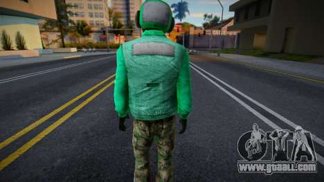 Carrier Crews BF3 (Green) for GTA San Andreas