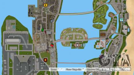 HD Satellite Map For ViceCity v1