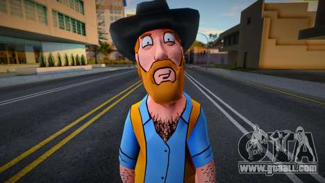 Chuck Norris [Family Guy] for GTA San Andreas