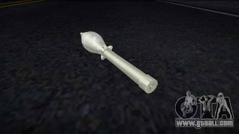 RPG Rocket from GTA IV for GTA San Andreas