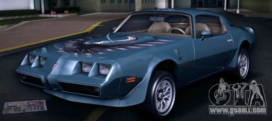 Pontiac Firebird Trans Am Turbo 80 for GTA Vice City