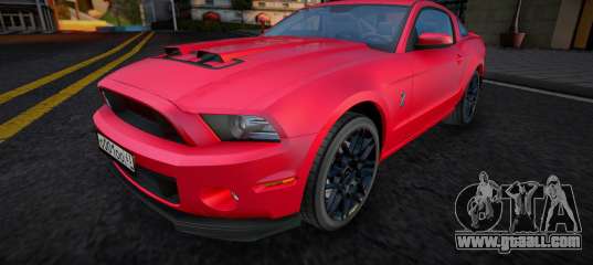 Ford Mustang Shelby GT500 (Briliant) for GTA San Andreas