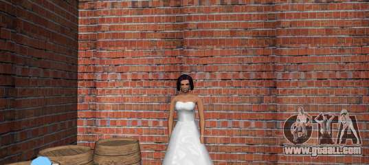Mercedes in Wedding Dress for GTA Vice City