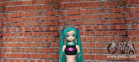 Miku Hatsune 39s Clothe for GTA Vice City