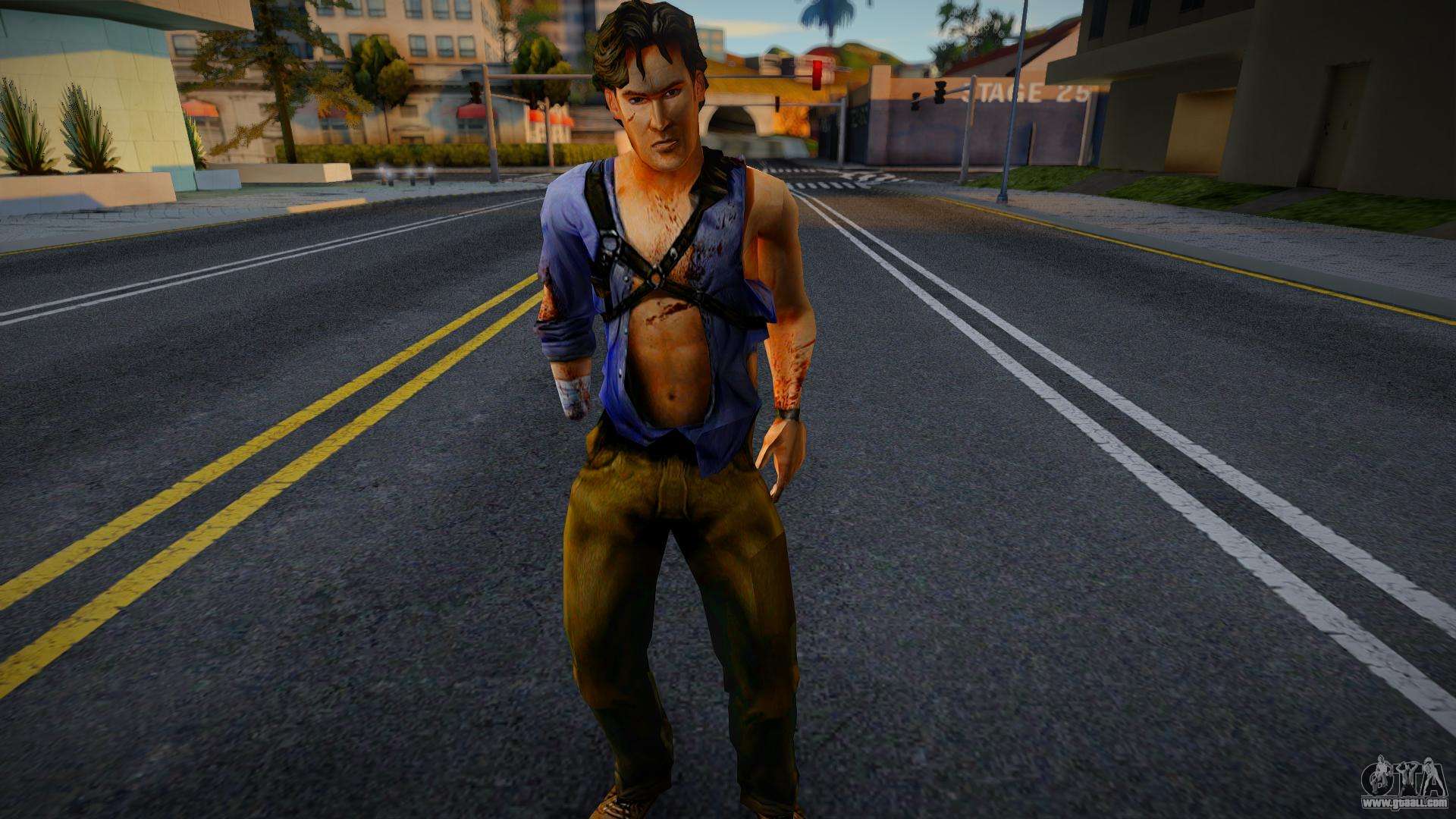 Ash Williams из Evil Dead Regeneration for GTA San Andreas