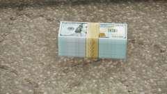 Realistic Banknote Dollar 100 for GTA San Andreas Definitive Edition