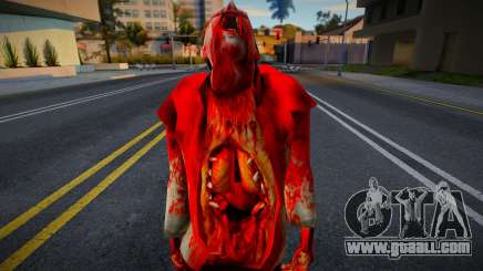 Zombie (pancia aperta e testa rotta) for GTA San Andreas