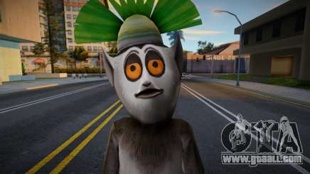 King Julien for GTA San Andreas