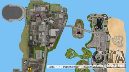 HD Satellite Map For ViceCity v1 for GTA Vice City Definitive Edition
