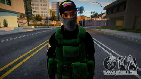 Colombian soldier for GTA San Andreas