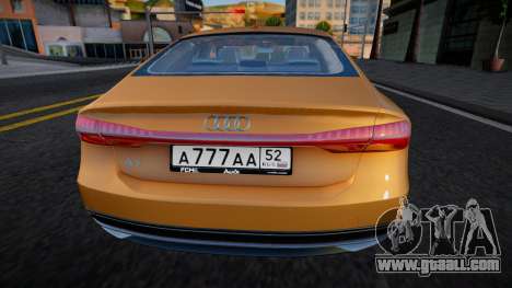 Audi A7 (Fist Car) for GTA San Andreas