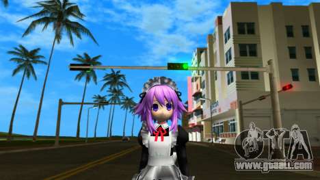Neptune (Maid) from Hyperdimension Neptunia for GTA Vice City