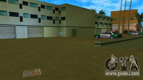 New textures for the police station (New) for GTA Vice City