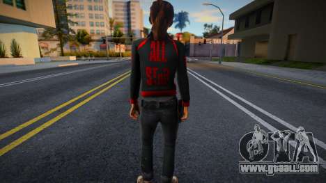 Zoe (All star) from Left 4 Dead for GTA San Andreas