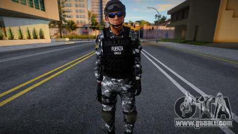 Soldier from Fuerza Única Jalisco v1 for GTA San Andreas