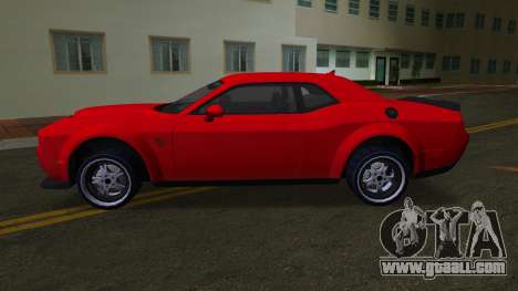 Dodge Challenger SRT Demon 17 for GTA Vice City