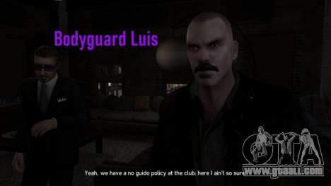 Bodyguard Luis for GTA 4