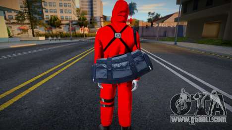 Criminal from the All Criminals set in Free Fire for GTA San Andreas