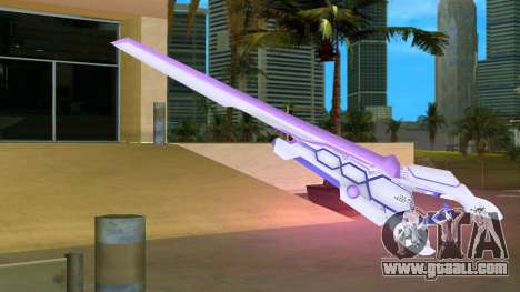 Purple Sister Gunblade from Hyperdimension Neptu for GTA Vice City