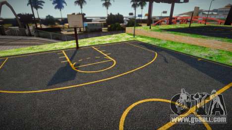 New basketball court 1 for GTA San Andreas