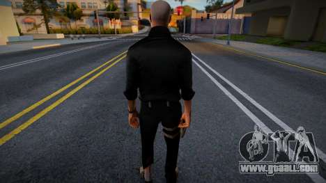 Louis of Left 4 Dead (In a Black Suit) for GTA San Andreas