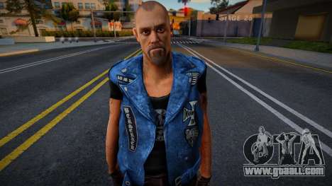 Francis from Left 4 Dead v3 for GTA San Andreas