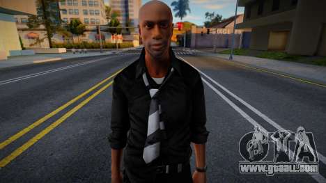 Louis of Left 4 Dead (In a Black Suit) for GTA San Andreas
