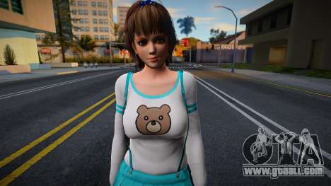 DOAX3S Hitomi - White Bear for GTA San Andreas