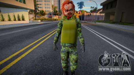 Thug in Chucky's mask for GTA San Andreas