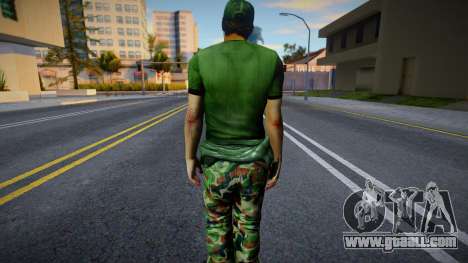 Ellis (Military Uniform) from Left 4 Dead 2 for GTA San Andreas